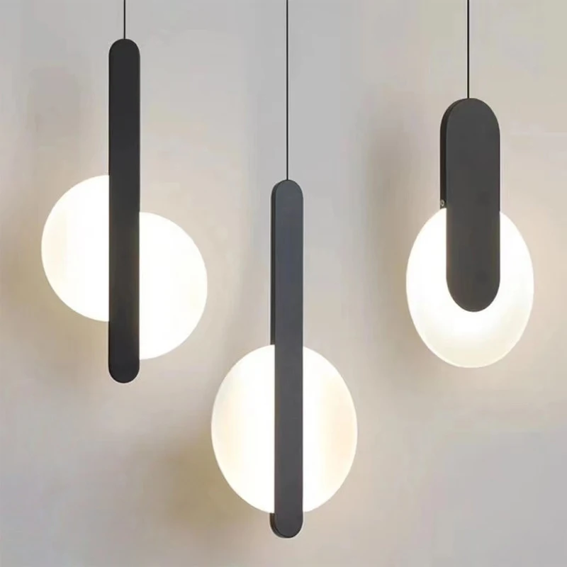 Hanging Moon Lamp - LED Pendant Lights Modern Hanging Lamp
