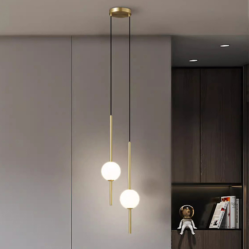 Hanging Moon Lamp - 1pc Modern Home Decor LED Lights