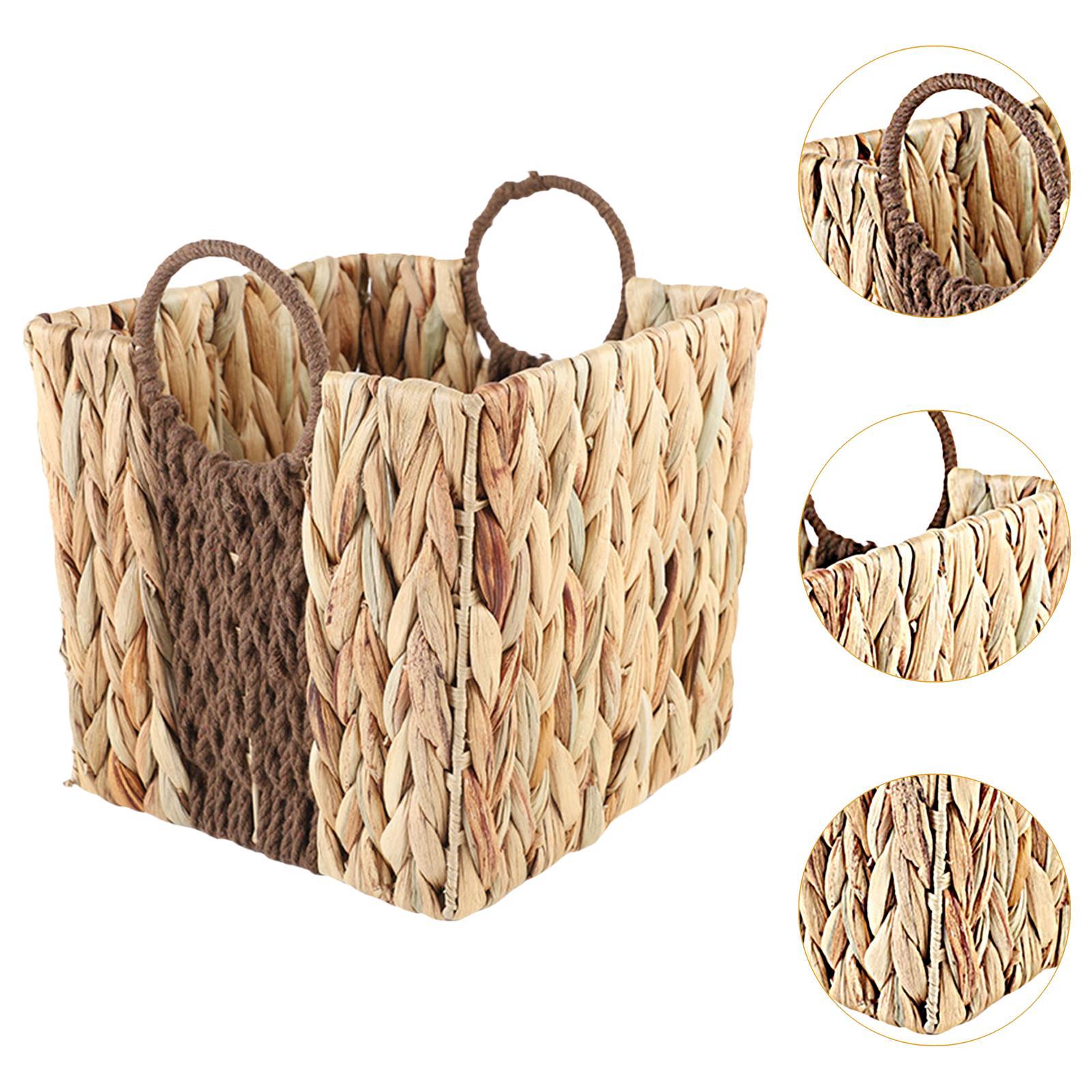 Home Decor Hampers - Woven Storage Basket Hamper Home Decor