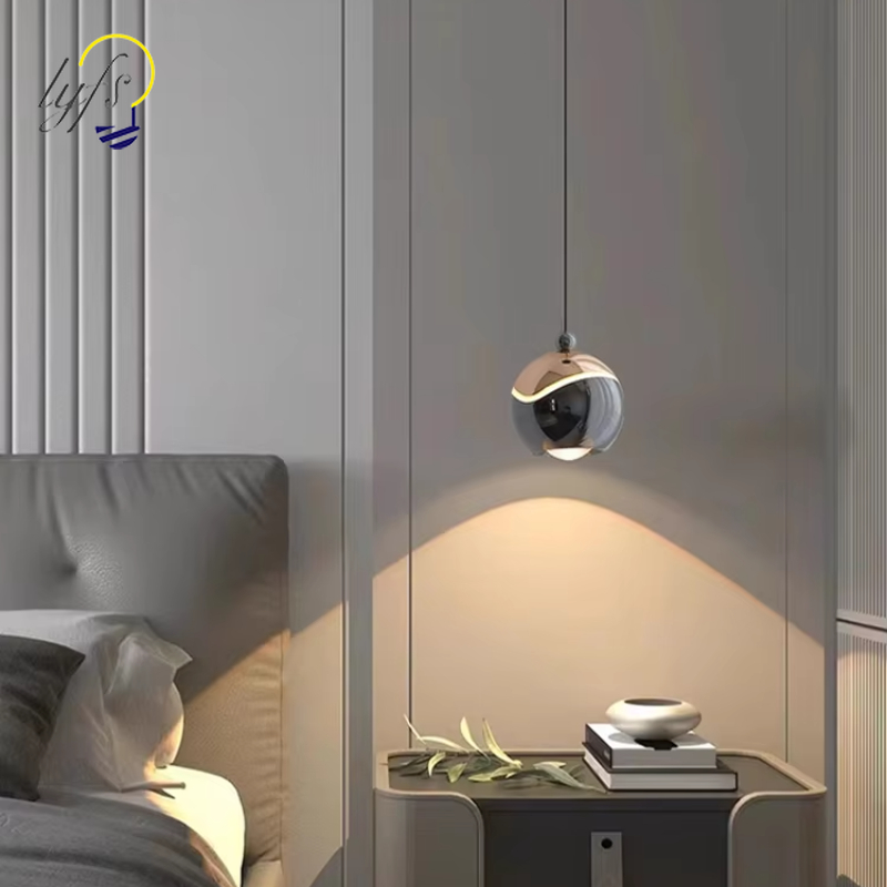 Hanging Moon Lamp - Nordic LED Pendant Light Minimalist Bedside