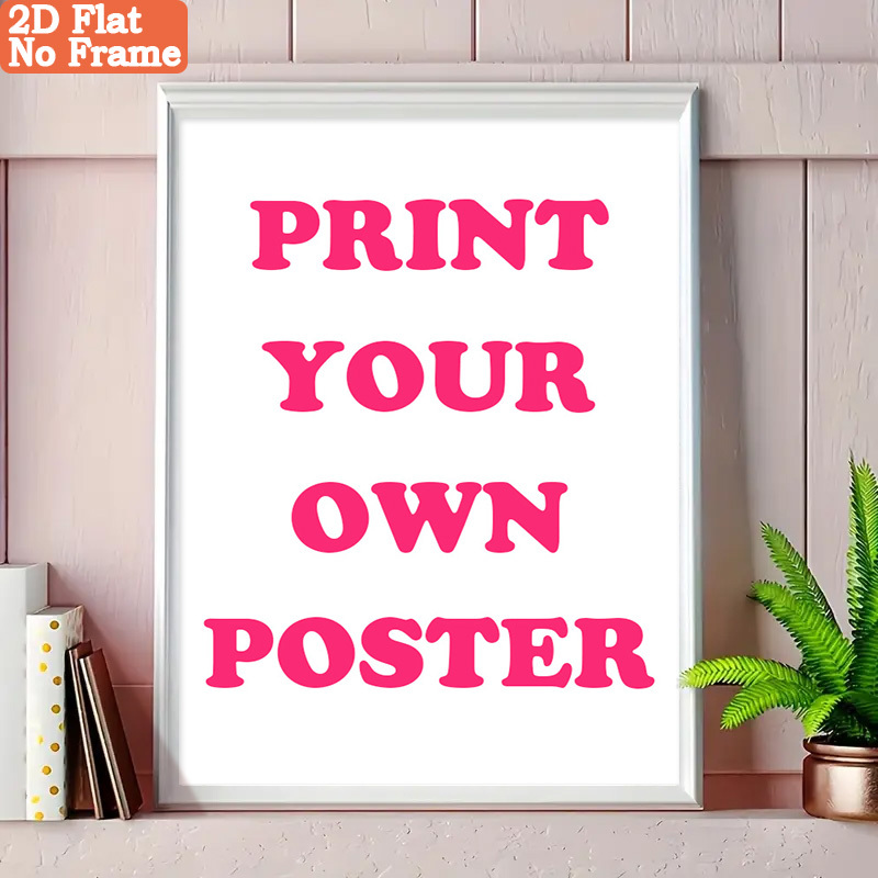 Home Decor Foto - Custom Frameless Photo Canvas Printing Print