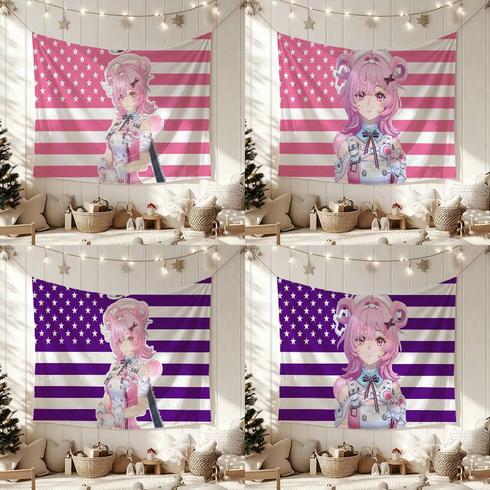 Home Decor Nte - C-Chiz NTE Flags Wall Hanging Background