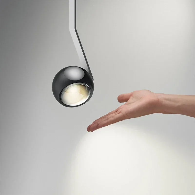 Hanging Moon Lamp - Designer Creative LED Dining Table Chandelier