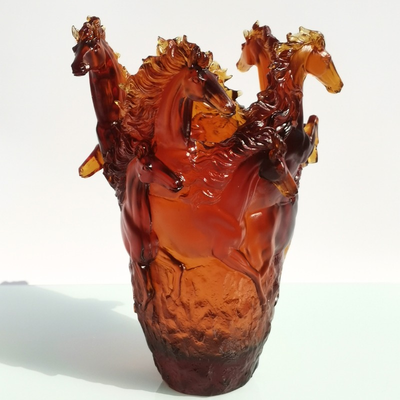 Glass Vase Nordic - Handmade Nordic European Luxury Dining Table