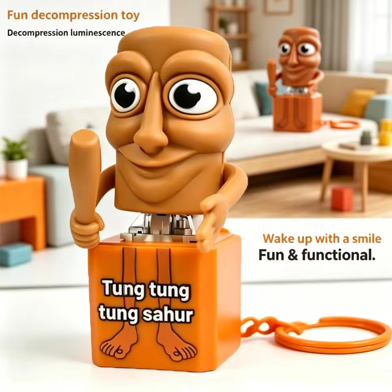 Home Decor Market - New Tung Tung Tung Sahur Keychain