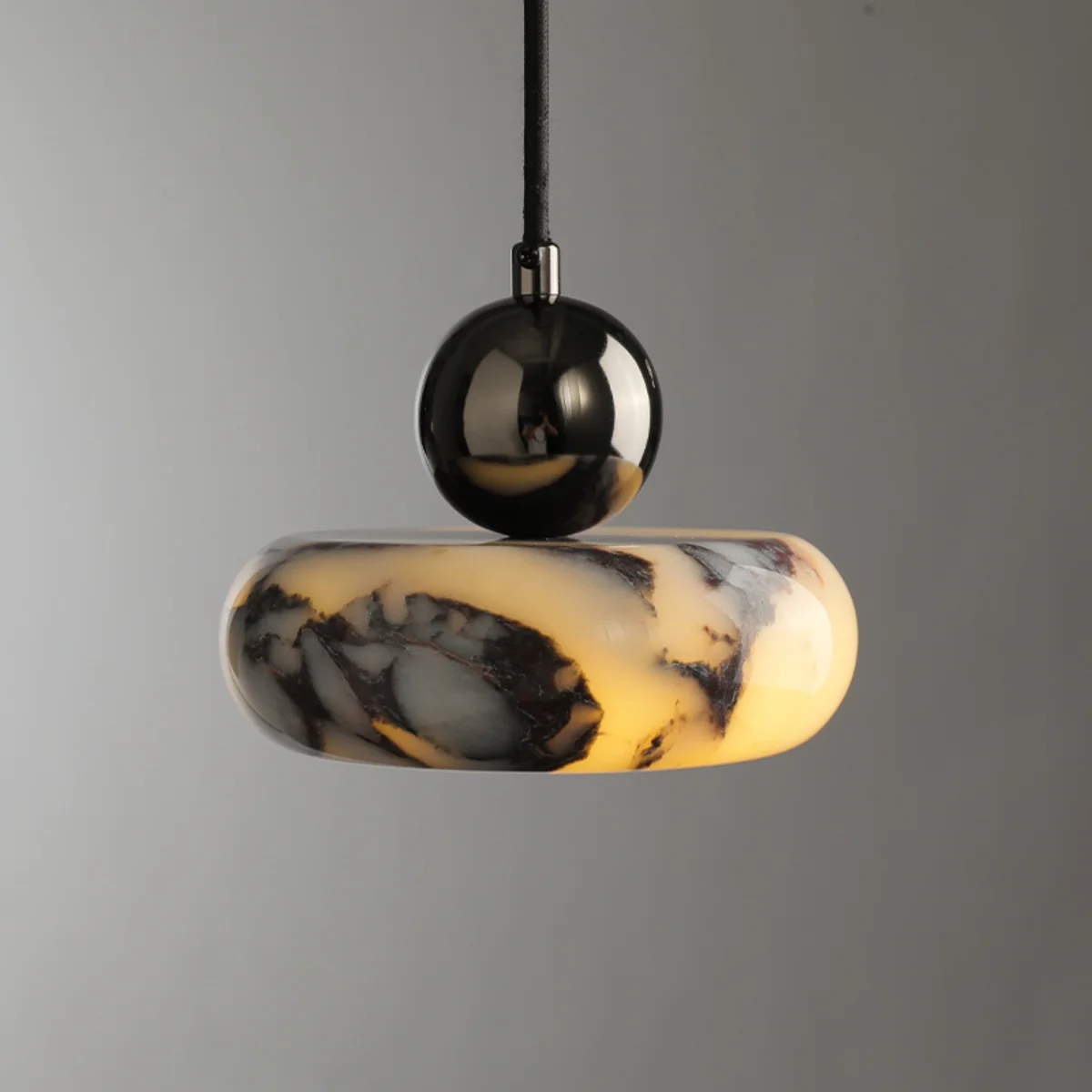 Hanging Moon Lamp - Nordic Art Bedside Pendant Light Italian