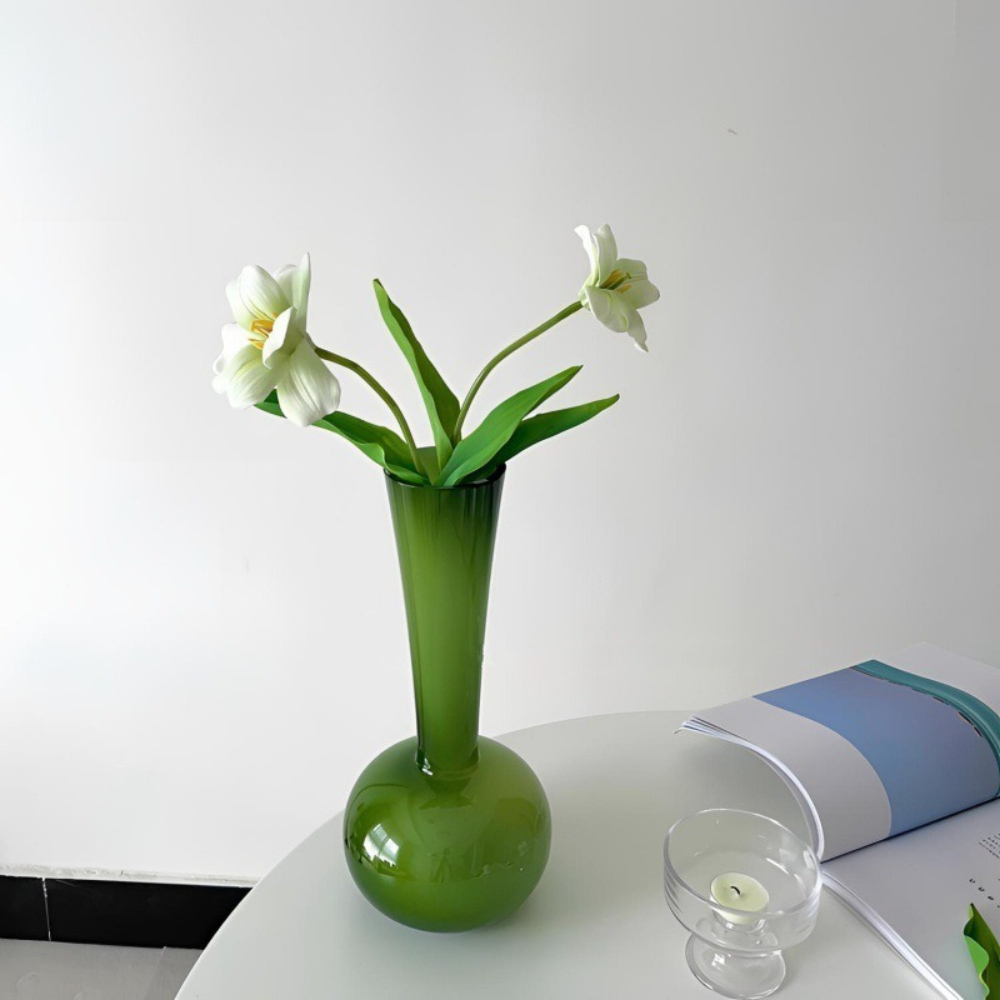 Nordic Style Green Glass Vase  - огляд і ціна Glass Vase Nordic