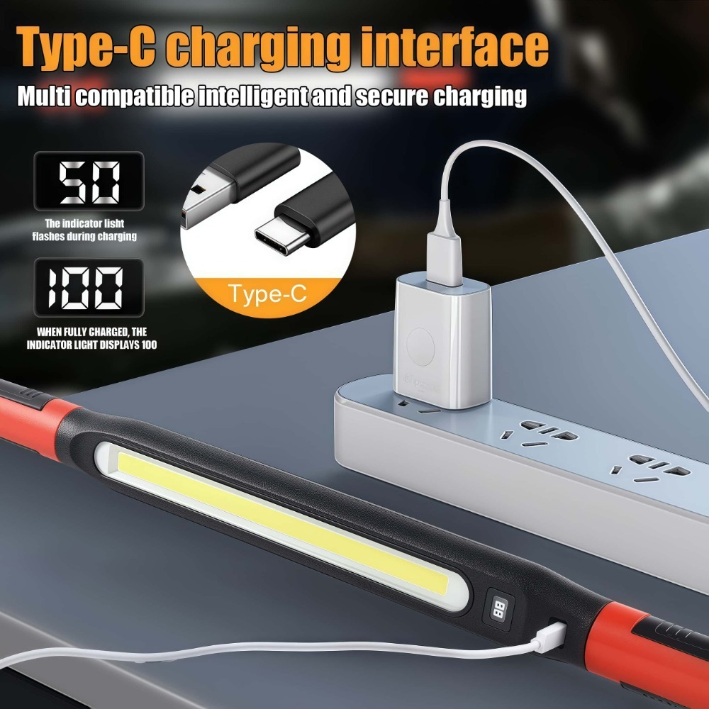 COB LED Work Light USB Recharg - огляд і ціна Led Strip Lights