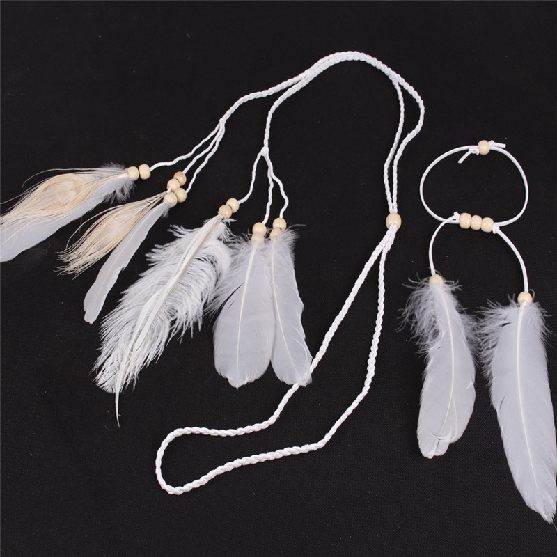 The Indian White Feather Headb - огляд і ціна Home Decor Indonesia