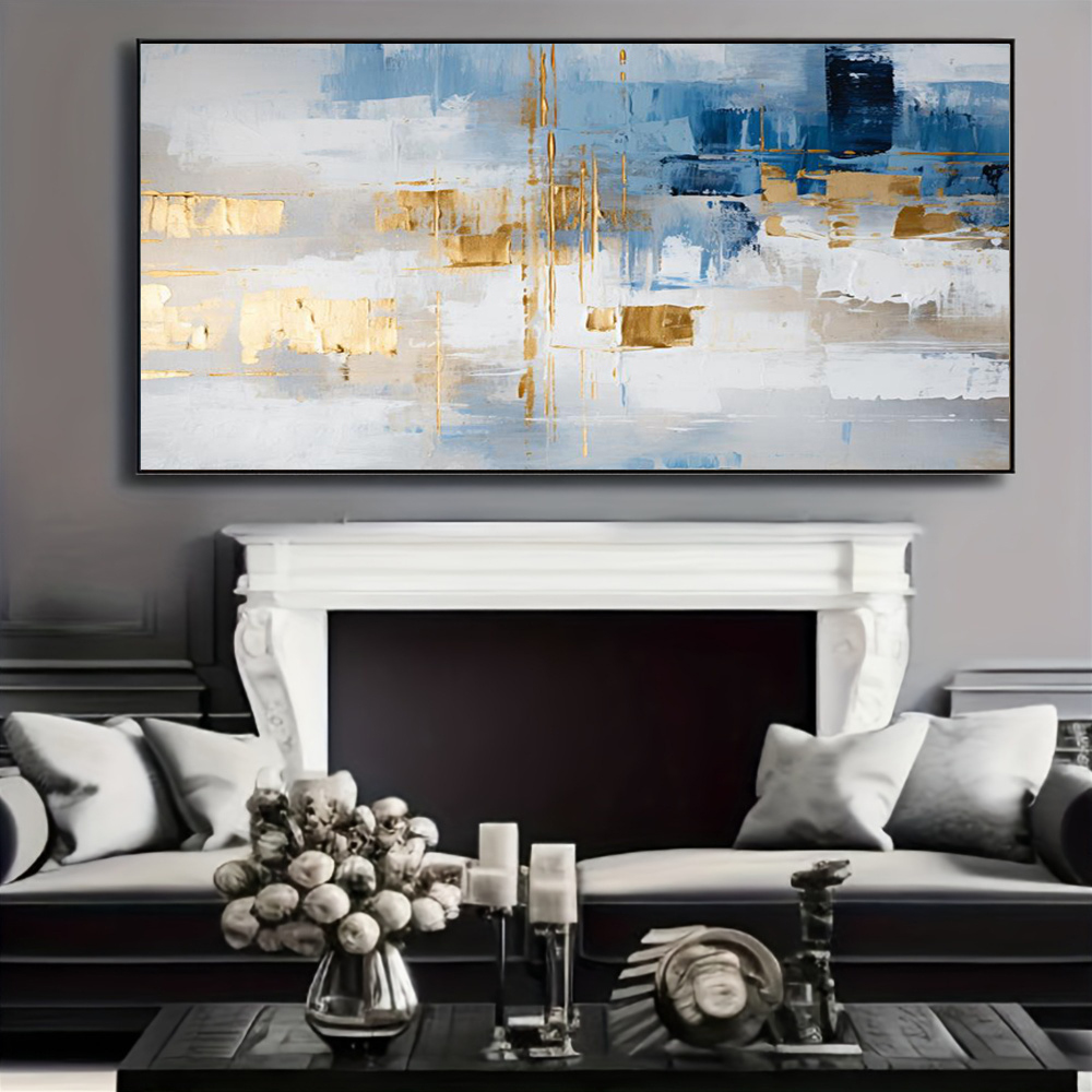 100% Handmade Abstract Oil Pai - огляд і ціна Home Decor Free Images
