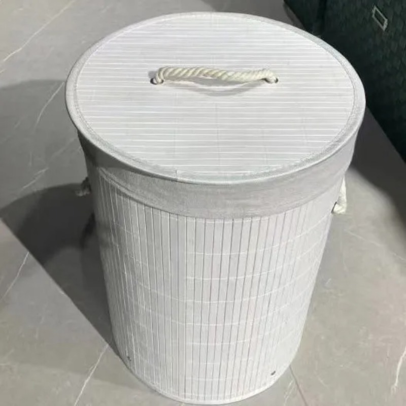 Coffee Brown Laundry Hamper -  - огляд і ціна Home Decor Hampers