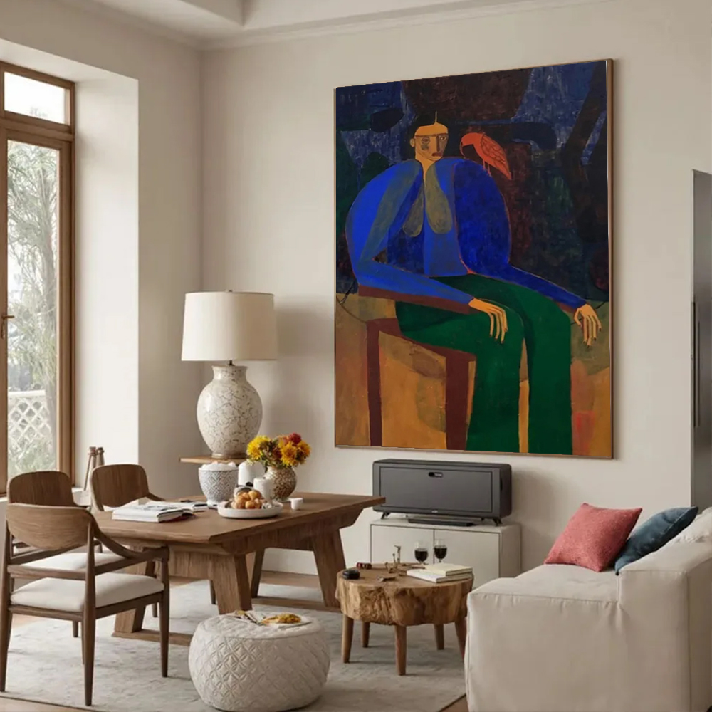 100% Handmade Abstract Oil Pai - огляд і ціна Home Decor Free Images