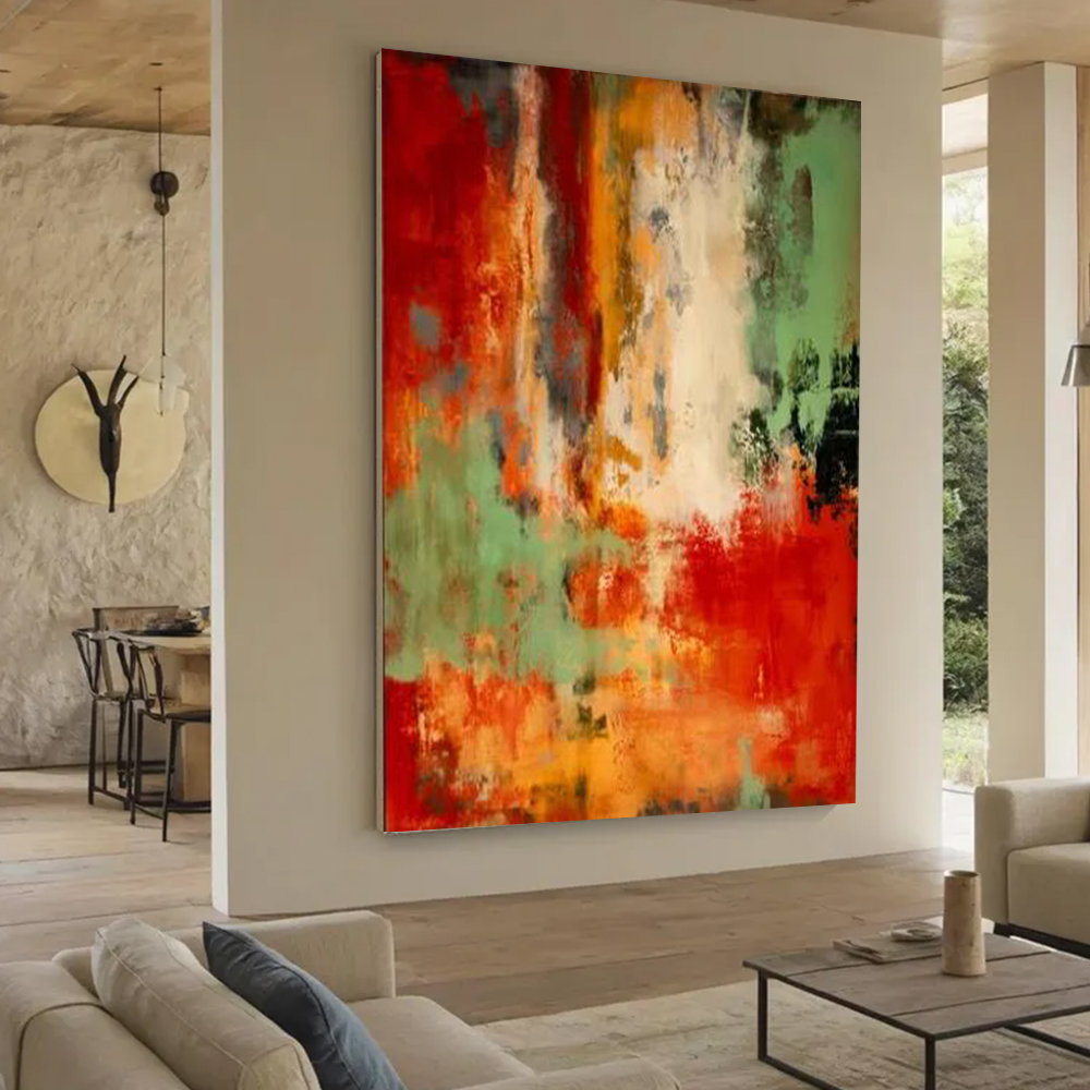 100% Handmade Abstract Oil Pai - огляд і ціна Home Decor Free Images