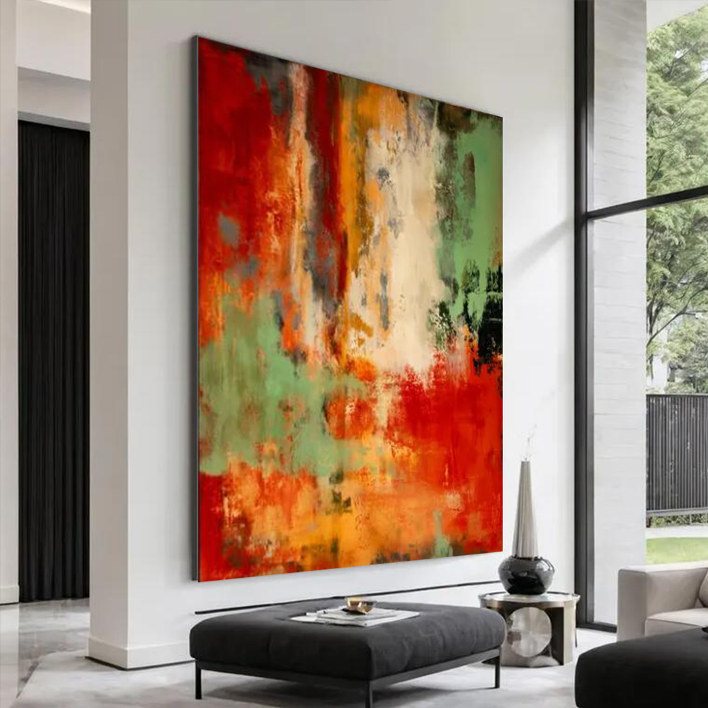 100% Handmade Abstract Oil Pai - огляд і ціна Home Decor Free Images