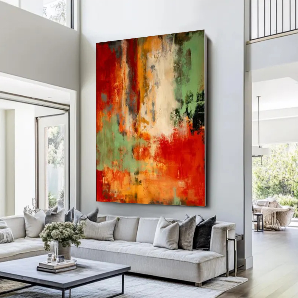 100% Handmade Abstract Oil Pai - огляд і ціна Home Decor Free Images