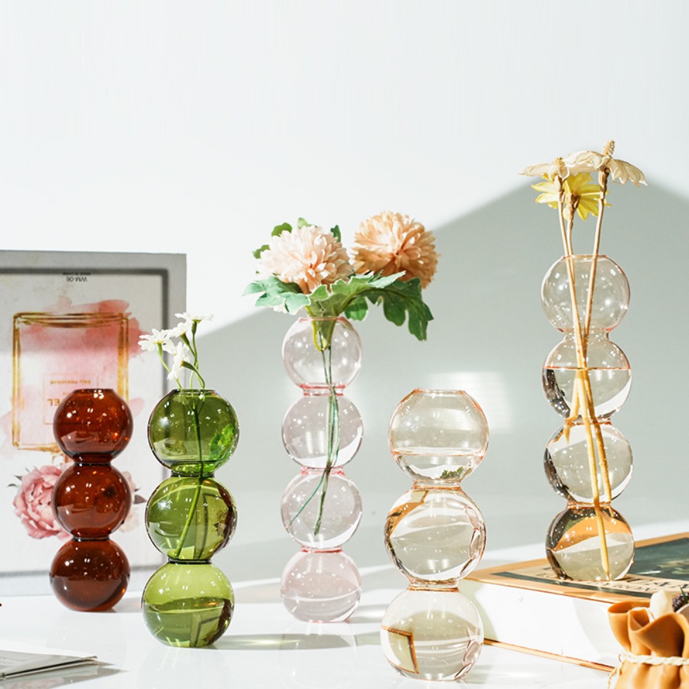 Simple Style Coloful Glass Vas - огляд і ціна Glass Vase Nordic