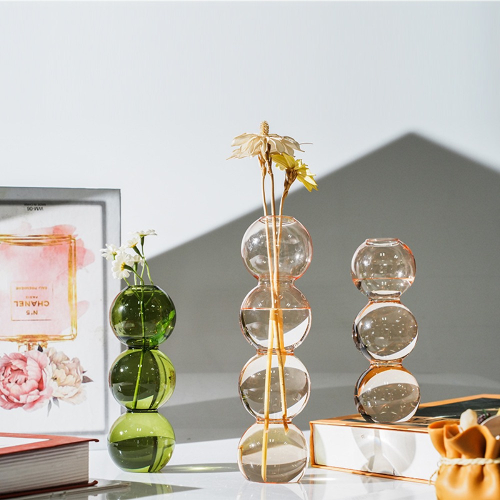 Simple Style Coloful Glass Vas - огляд і ціна Glass Vase Nordic