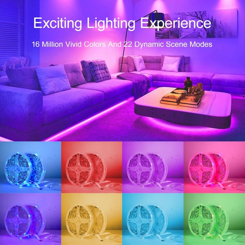 DC 5V USB LED Strip Lights APP - огляд і ціна Led Strip Lights