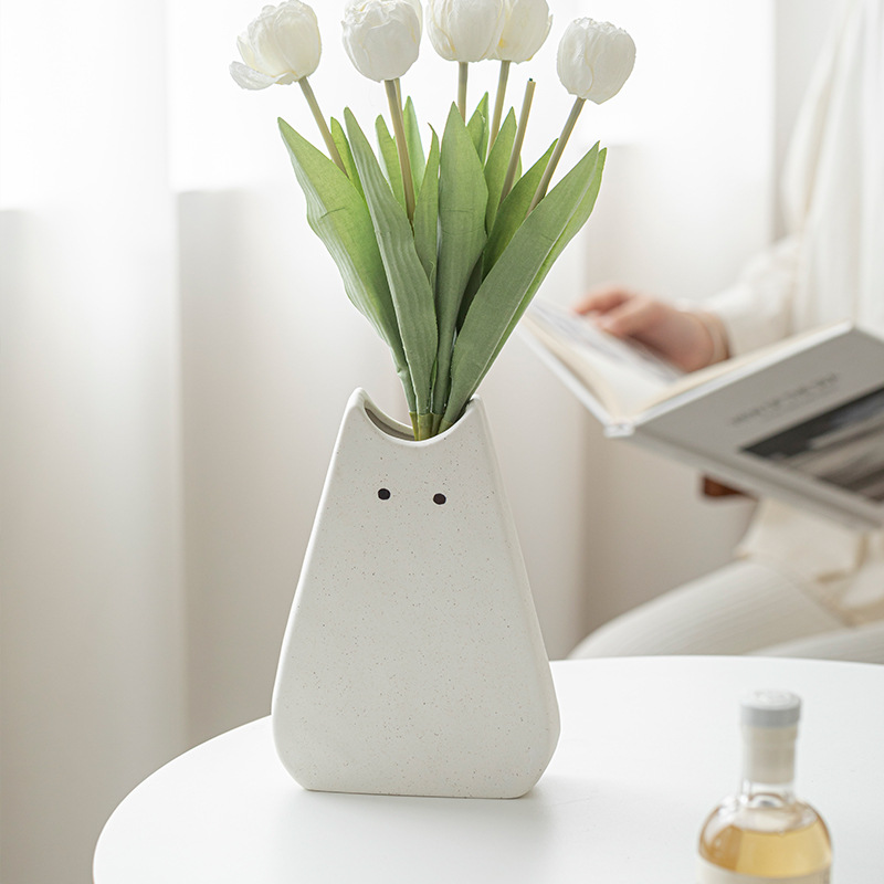 Cute Cat-like Ceramic Vase, No - огляд і ціна Glass Vase Nordic