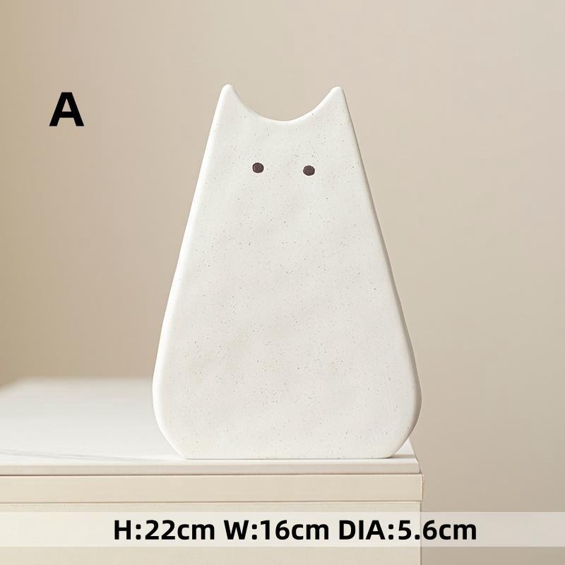 Cute Cat-like Ceramic Vase, No - огляд і ціна Glass Vase Nordic