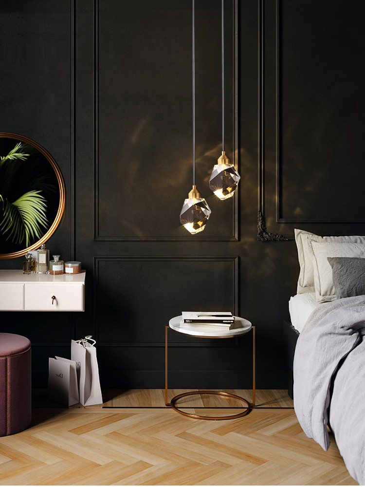 Light Luxury K9 Crystal Small  - огляд і ціна Hanging Moon Lamp