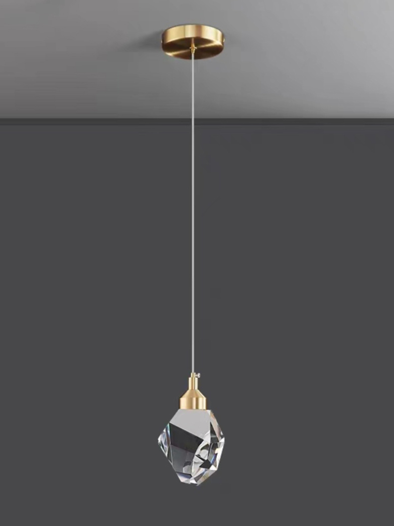 Light Luxury K9 Crystal Small  - огляд і ціна Hanging Moon Lamp