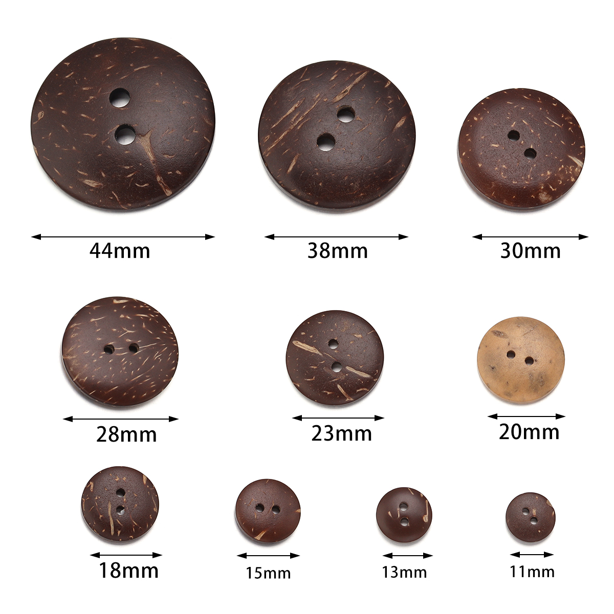 10-100Pcs Natural Coconut Shel - огляд і ціна Home Decor Market