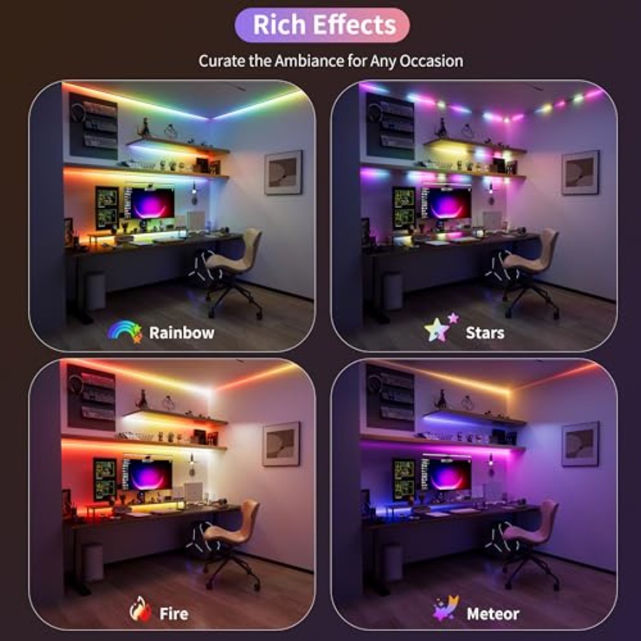 RGB Smart IC COB LED Strip Lig - огляд і ціна Led Strip Lights