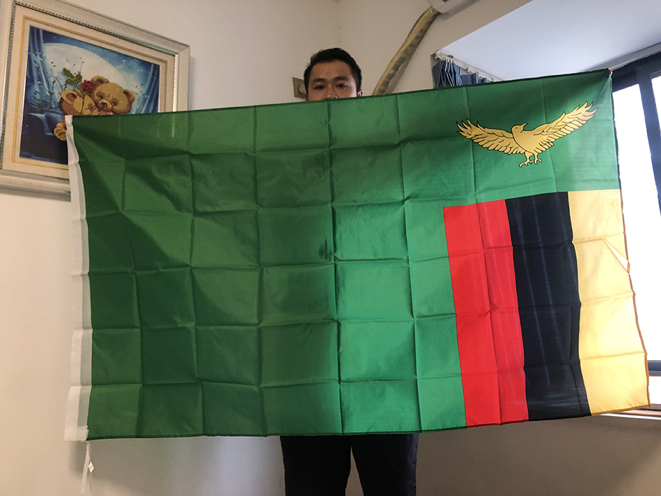(SKY FLAG)Zambia Flag 90x150cm - огляд і ціна Home Decor Zambia