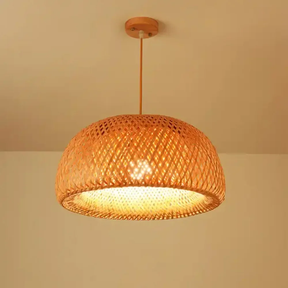 Handmade Wicker Hanging Lamps  - огляд і ціна Hanging Moon Lamp