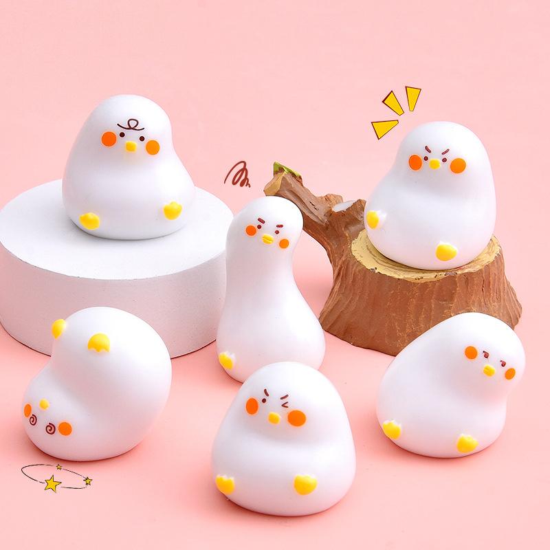 6Pcs Cute Mini White Duck Resi - огляд і ціна Home Decor Express