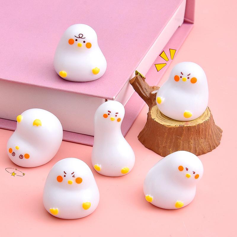 6Pcs Cute Mini White Duck Resi - огляд і ціна Home Decor Express