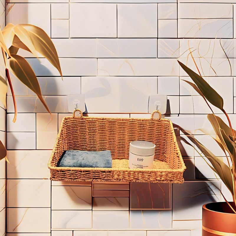 Woven Rattan Hanging Storage B - огляд і ціна Home Decor Hampers