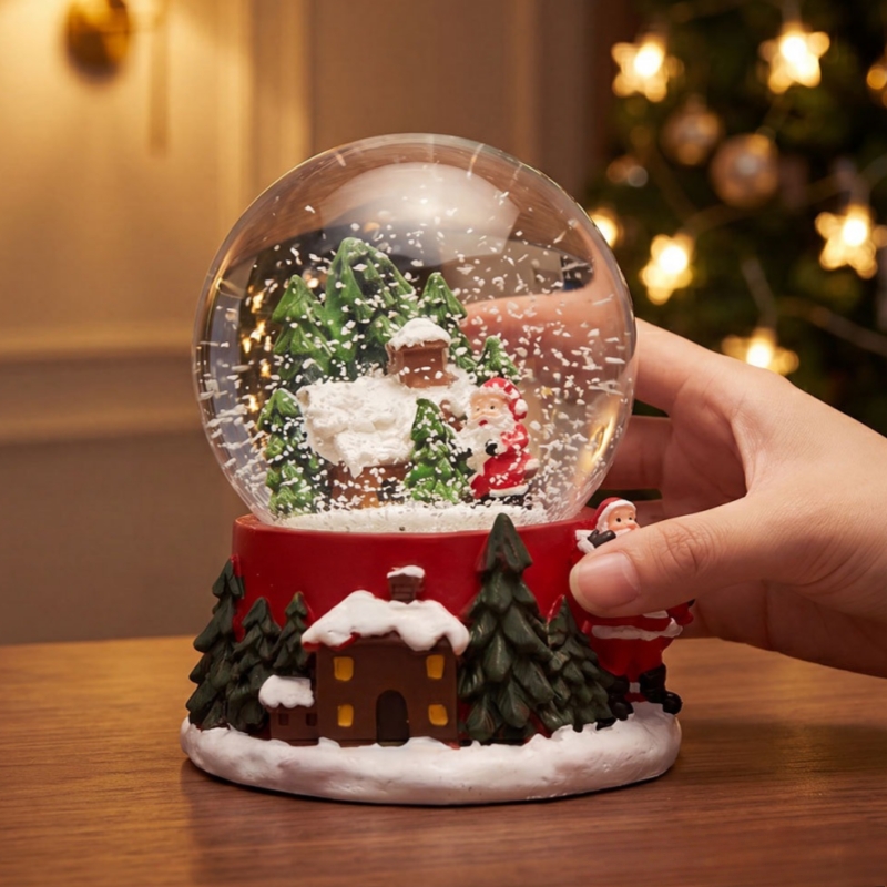 Non-Luminous Santa Claus Snow  - огляд і ціна Home Decor Xmas Gifts