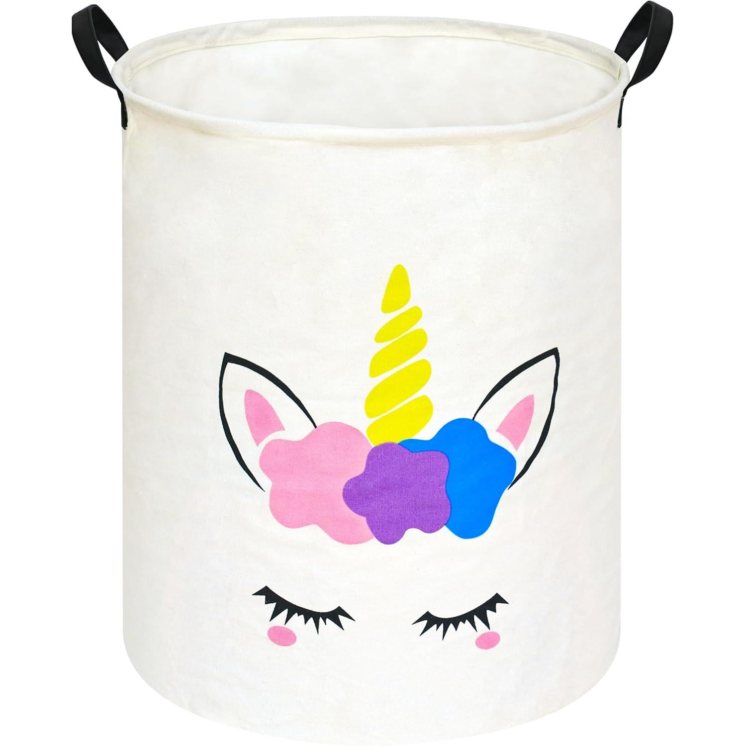 Unicorn Round Laundry Basket S - огляд і ціна Home Decor Hampers