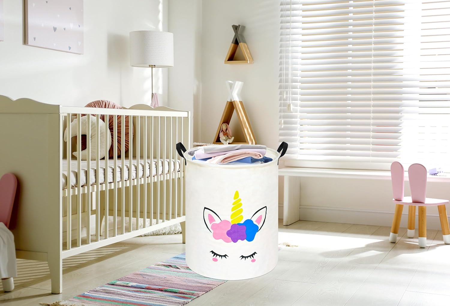 Unicorn Round Laundry Basket S - огляд і ціна Home Decor Hampers