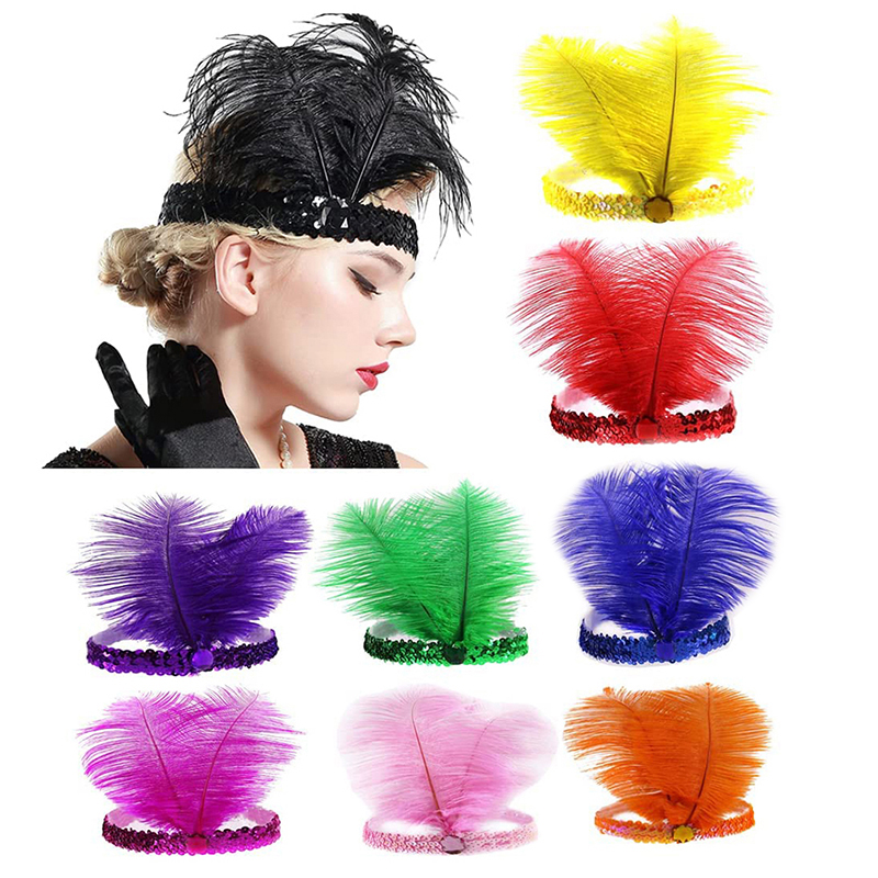 Sequins Feather Crystal Headba - огляд і ціна Home Decor Indonesia