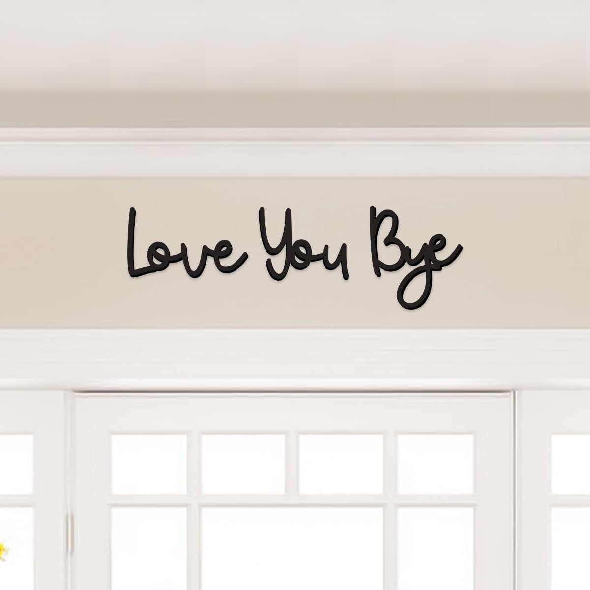 Love You Bye Wood Sign Home De - огляд і ціна Home Decor Express