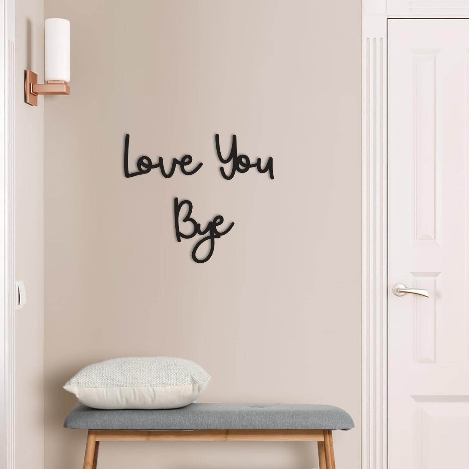 Love You Bye Wood Sign Home De - огляд і ціна Home Decor Express
