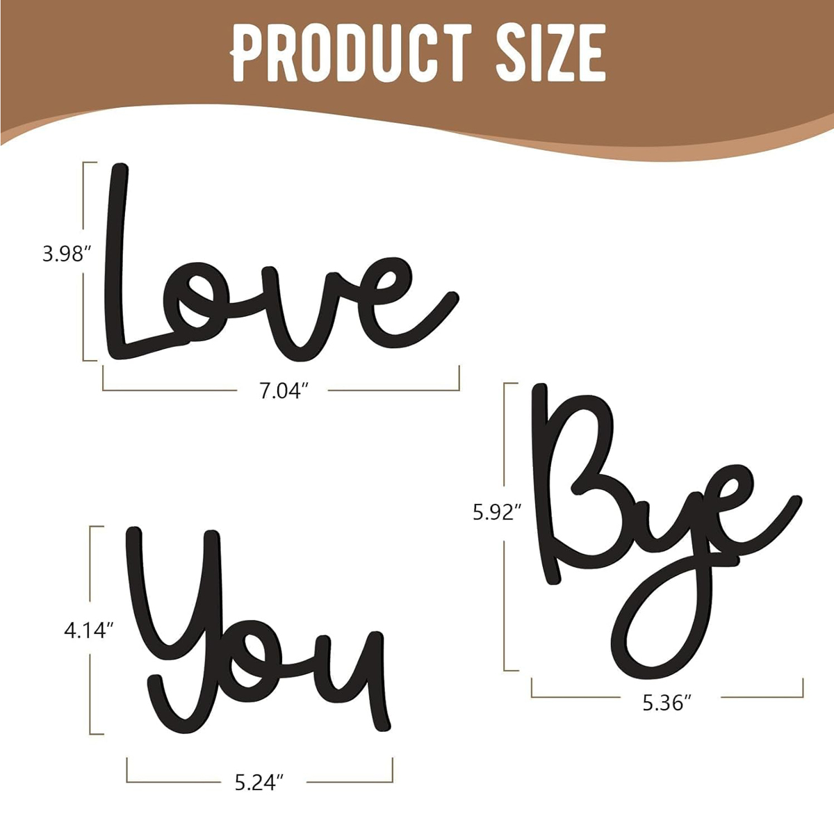 Love You Bye Wood Sign Home De - огляд і ціна Home Decor Express