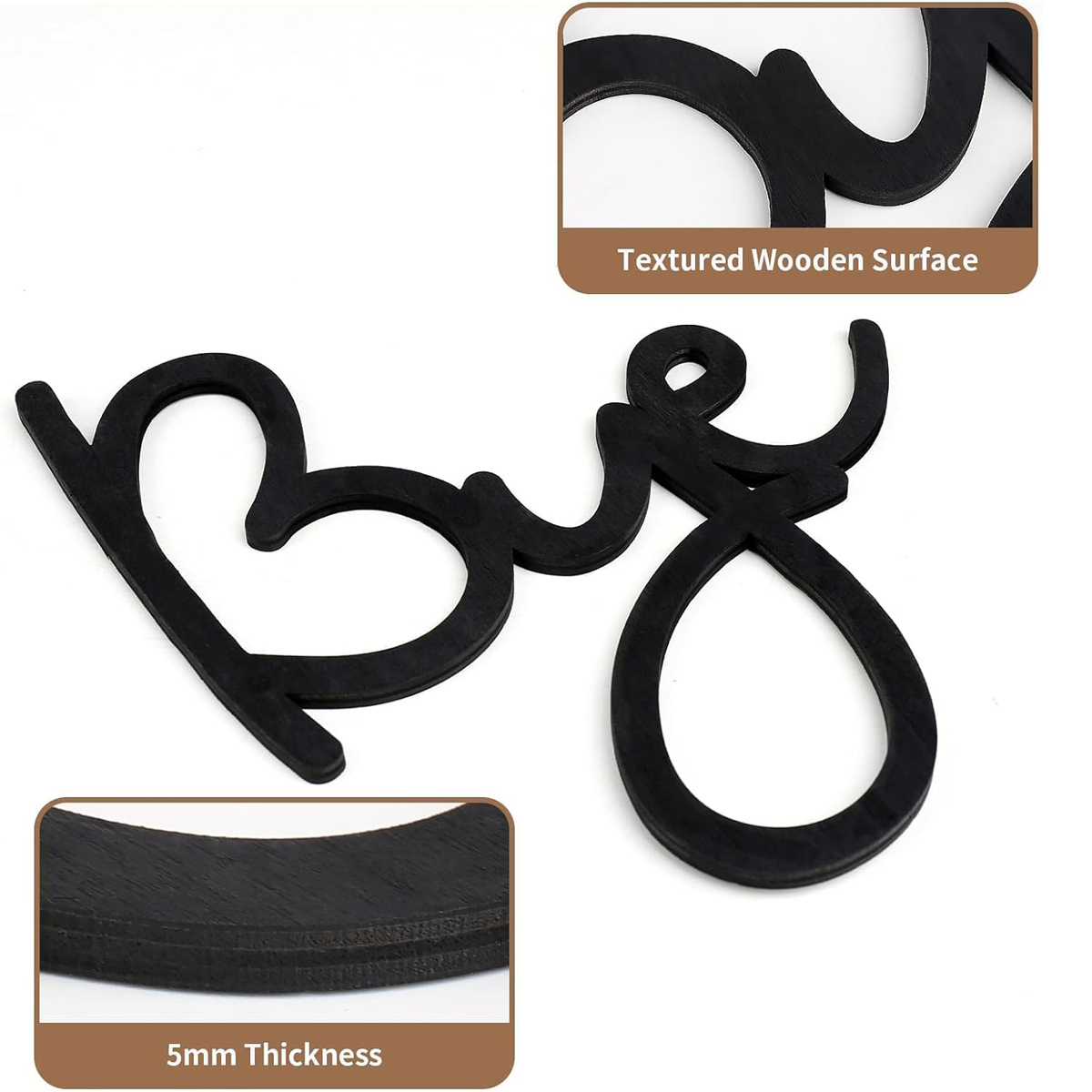 Love You Bye Wood Sign Home De - огляд і ціна Home Decor Express