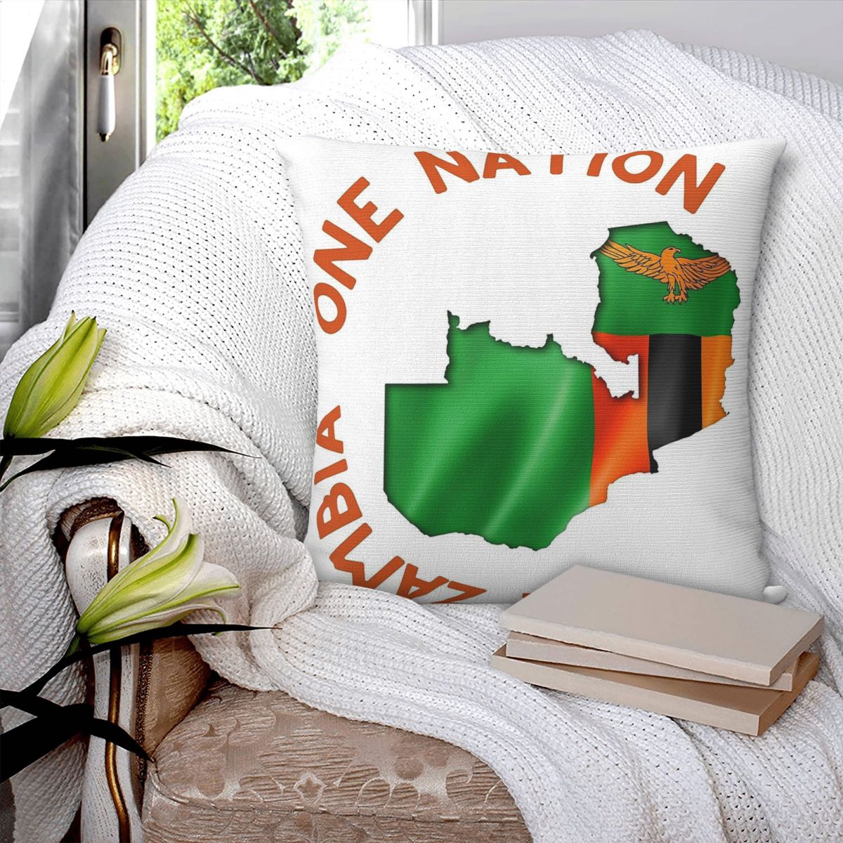 One Zambia One Nation Square P - огляд і ціна Home Decor Zambia