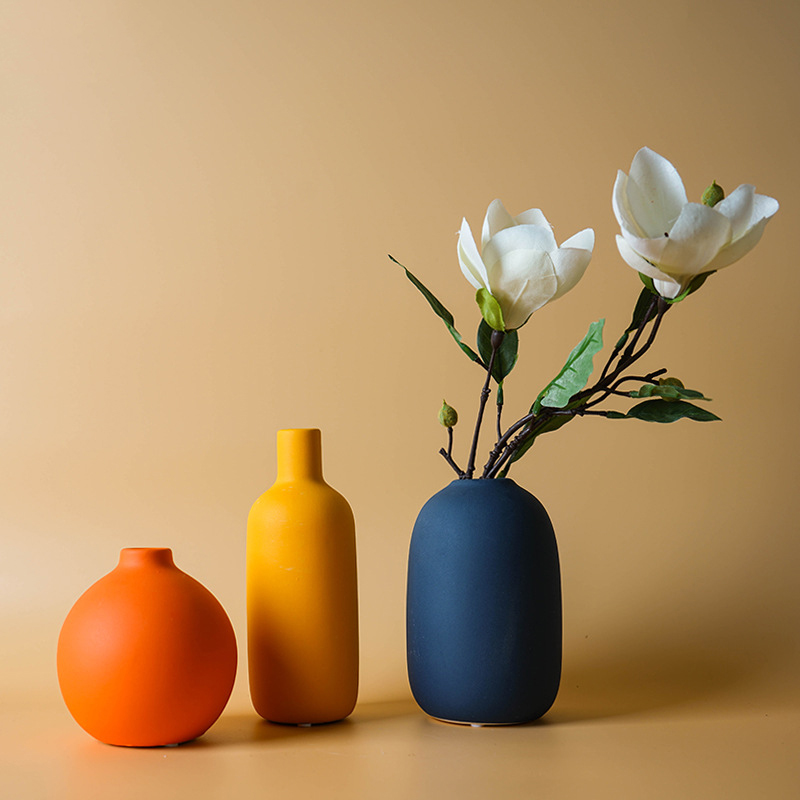 Nordic Ceramic Vase  Solid Col - огляд і ціна Glass Vase Nordic