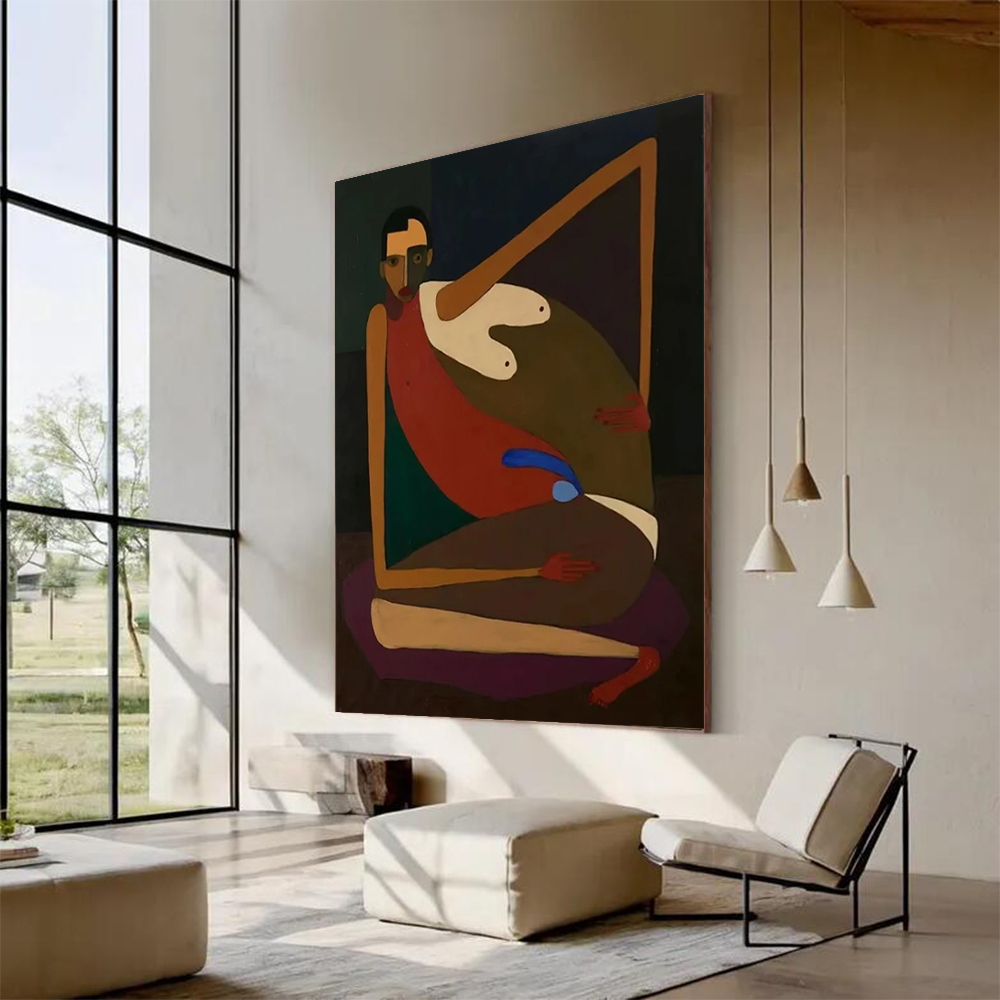 Handmade Abstract Oil Painting - огляд і ціна Home Decor Free Images