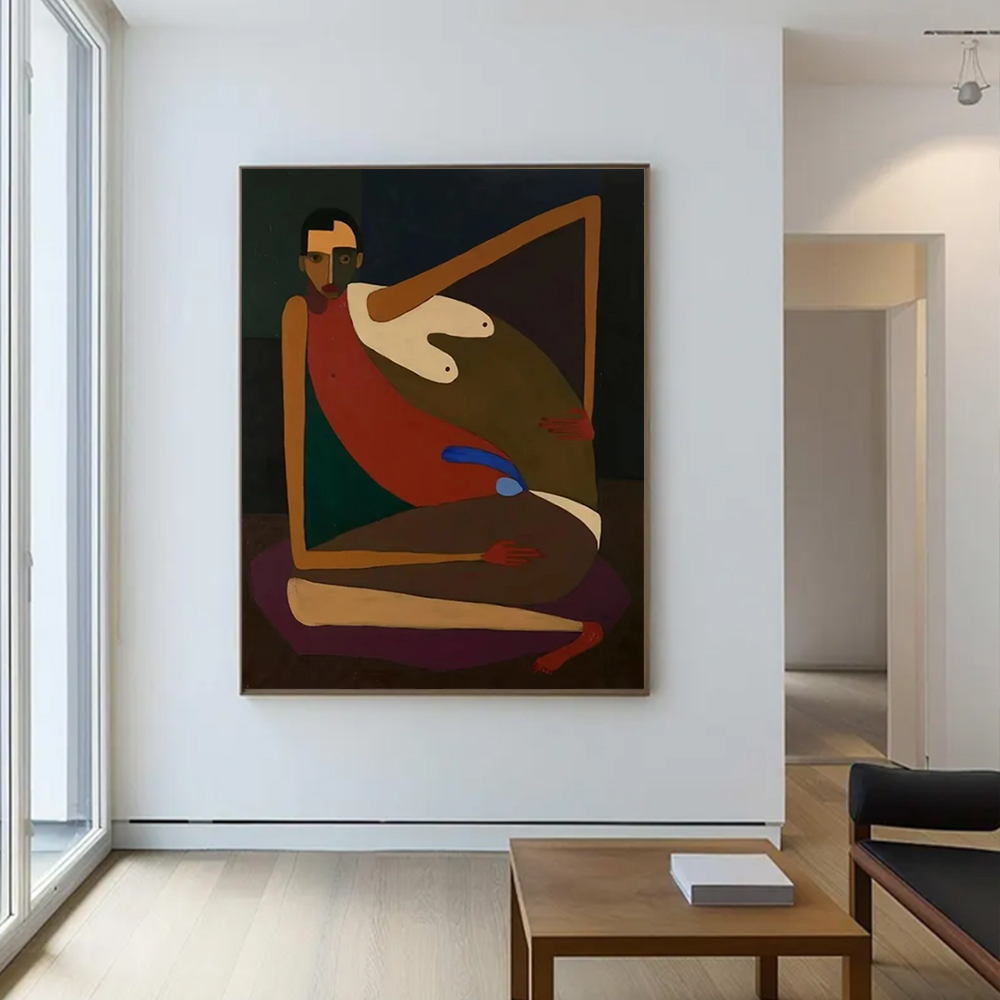 Handmade Abstract Oil Painting - огляд і ціна Home Decor Free Images