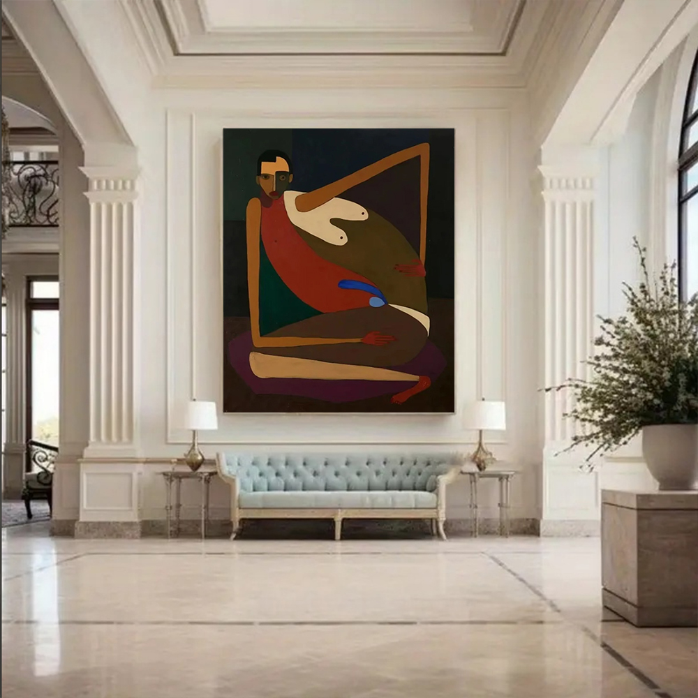 Handmade Abstract Oil Painting - огляд і ціна Home Decor Free Images