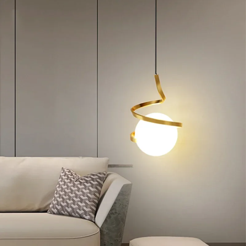 Nordic LED Pendant Light Bedro - огляд і ціна Hanging Moon Lamp
