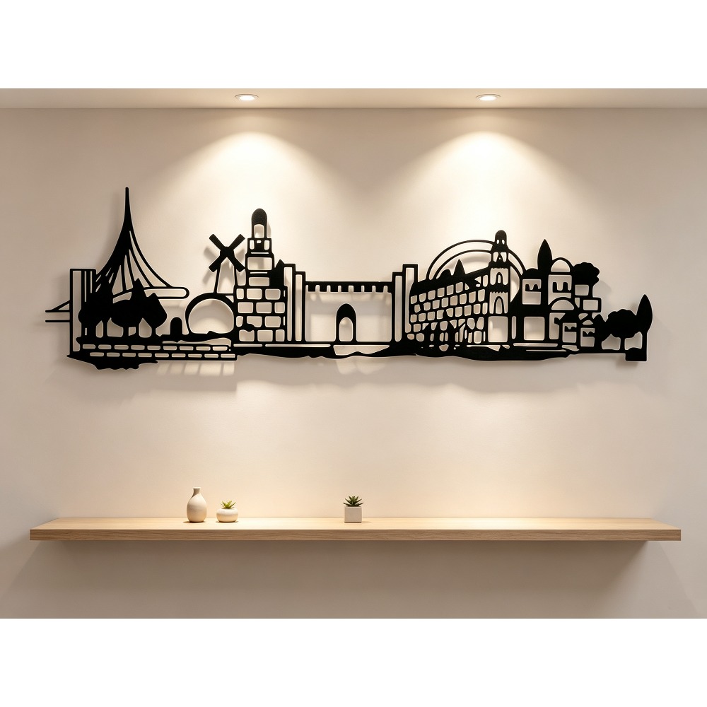 CIFBUY Metal Wall Art Jerusale - огляд і ціна Home Decor In