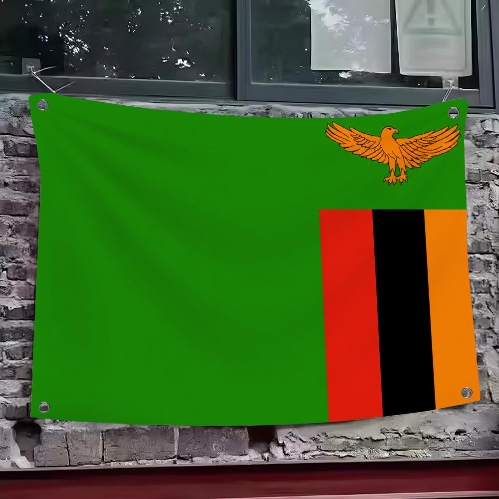 Zambia Flags Custom Wall Hangi - огляд і ціна Home Decor Zambia