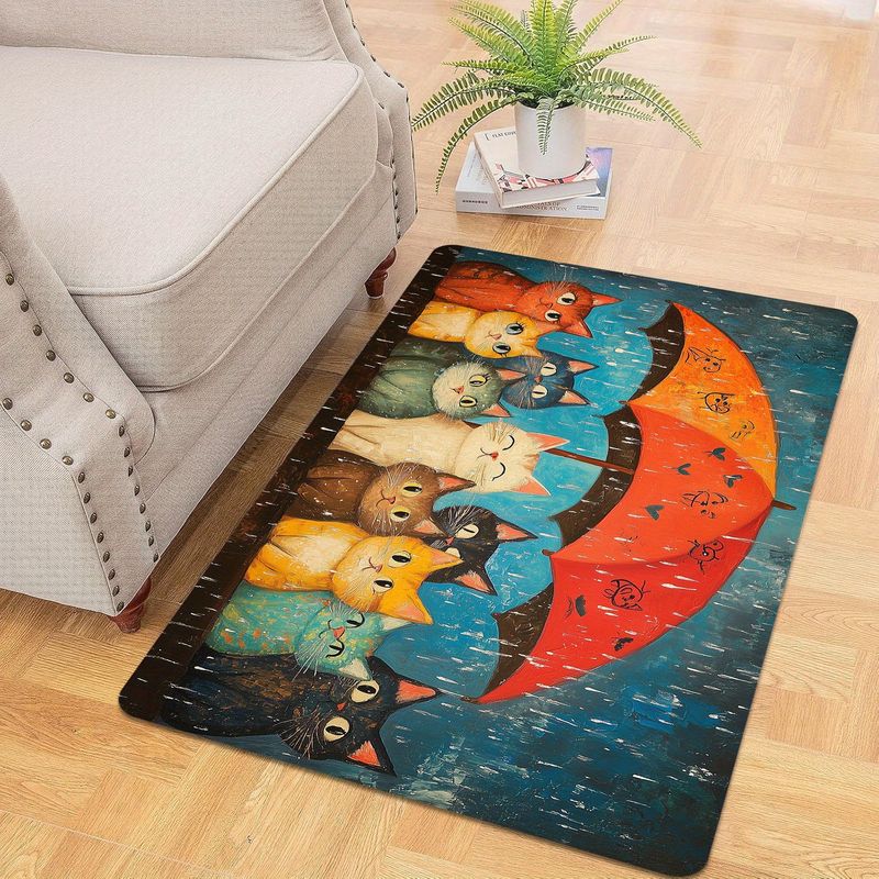 VIKAMA Cute Cats Under Umbrell - огляд і ціна Home Decor Under 1000